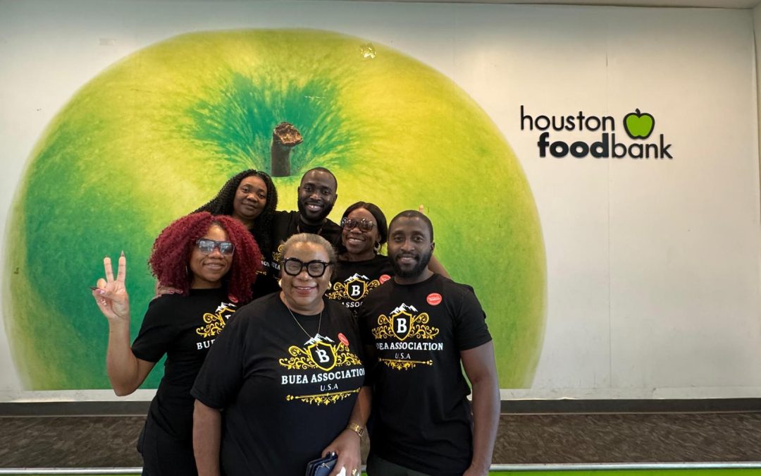 Feeding Hope: Buea Association USA Volunteers at Houston Food Bank